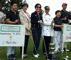 華姐施穎瑜獲邀
為中僑慈善高爾夫球賽
作主禮嘉賓
