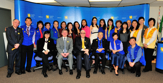 Miss Chinese Vancouver Maggie honored with the title of Ambassador of Hope