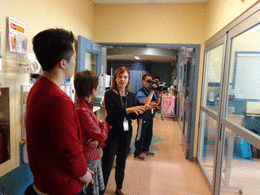Carmen and Leonard Visit BC Children’s Hospital