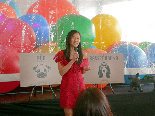 Cheryl Ng brought Chinese New Year greetings at 2018 Lunar Fest