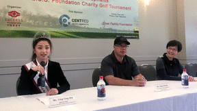 Tingting Niu Attends S.U.C.C.E.S.S Charity Golf Tournament
