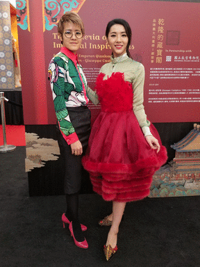 Alice Lin Attends Lunar Fest 2019