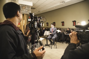 總理杜魯多接受新時代電視新聞及公共事務部專訪