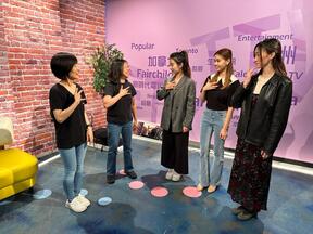 Miss Chinese Vancouer and News Anchors join American Sign Language Workshop